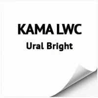 Бумага KAMA LWC Ural Bright 80 г/м2, роль 840 мм