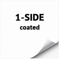Бумага для этикеток "1- SIDE coated paper" с односторонним мелованием в ролях